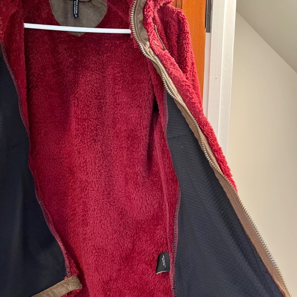 SOLD Kuhl Faux Fur Full Zip Flight Jacket Size Small - Picture 7 of 7